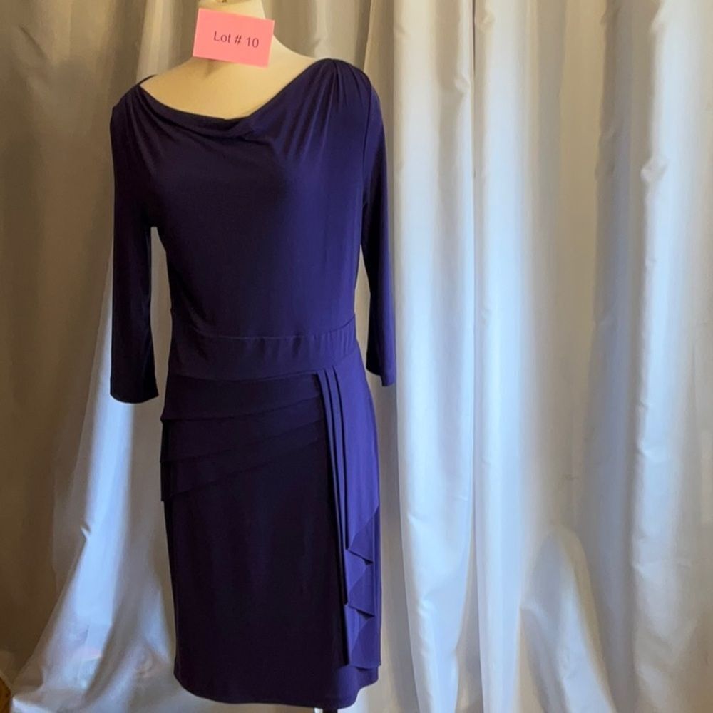 Deep purple color dress in size medium by NEW YORK & COMPANY